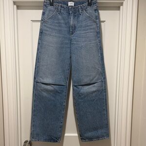 Citizens of Humanity Pasha Trouser Telegraph Blue Wash Denim Jeans Size 27